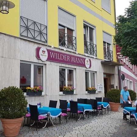 Hotel-Gasthof Wilder Mann Pfreimd Eksteriør billede